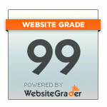 99/100 Website Grade for Top 50 Award Winning Web Sites List!