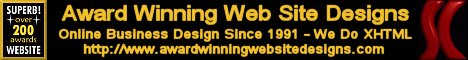 Welcome to Award Winning Web Site Designs!
