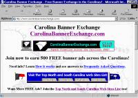 Carolina Banner Exchange website home page