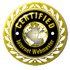 Certified Internet Webmaster logo