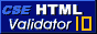 HTML Checked with CSE HTML Validator 10
