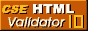 HTML Checked with CSE HTML Validator 10