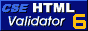HTML Checked with CSE HTML Validator 6