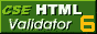 HTML Checked with CSE HTML Validator 6