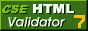 HTML Checked with CSE HTML Validator 7
