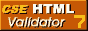 HTML Checked with CSE HTML Validator 7