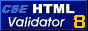 HTML Checked with CSE HTML Validator 8