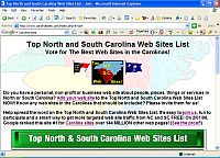 Top North Carolina and South Carolina Websites List