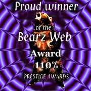 Proud Winner of the Bearzweb 110% Award!