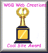 WGB Web Creations Cool Site Award