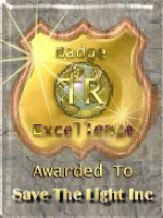 TinyRay's Engraved Badge of Excellence!