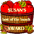 Susan's Best of the Bunch Award