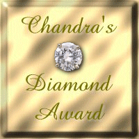 Chandra's Dazzling Diamond Award!
