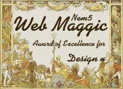 Nem5 Web Maggic Award of Excellence for Design!