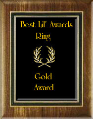 Best Lil' Awards Ring Gold Award