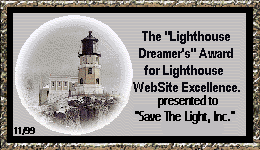 Lighthouse Dreamer's Award for Lighthouse WebSite Excellence!