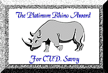 Platinum Rhino Award for Color Vision Deficiency Savvy!