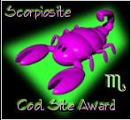 Scorpiosite Award