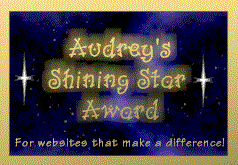 Audrey's Shining Star Award