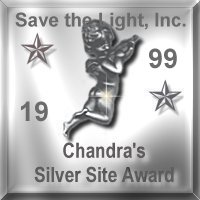 Cute little Angel with a Shiny Hiney Silver Award!