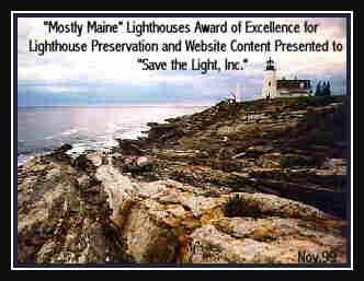 Award of Excellence for Lighthouse Preservation and Website Content!