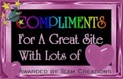Team Creations Compliments Award!