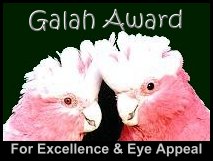 Galah Award For Excellence + Eye Appeal!