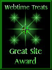 Webtime Treats Great Site Award!